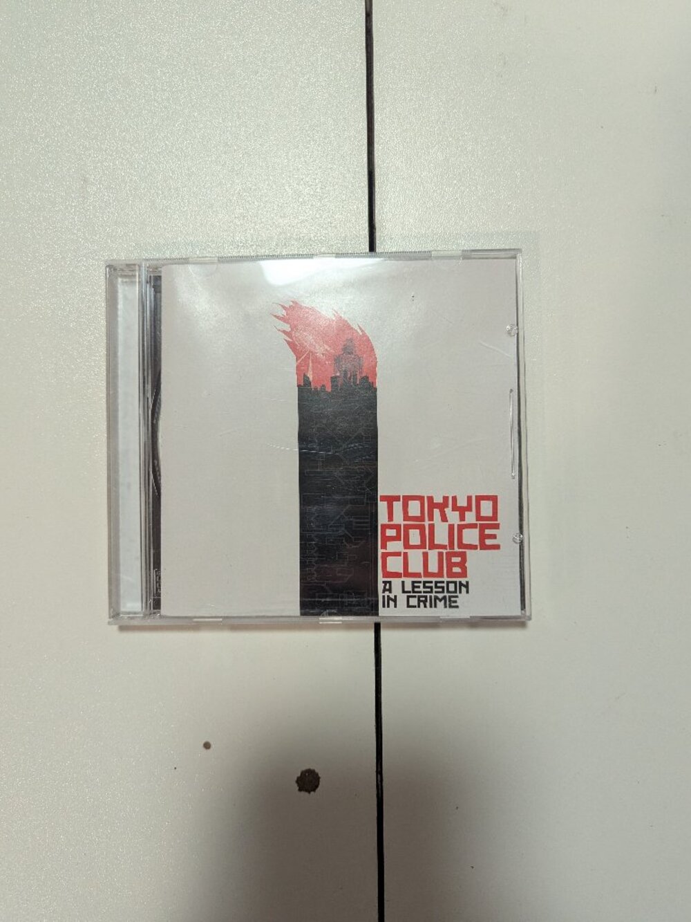Tokyo Police Club - A Lesson in Crime CD w/ Case & Liner Notes